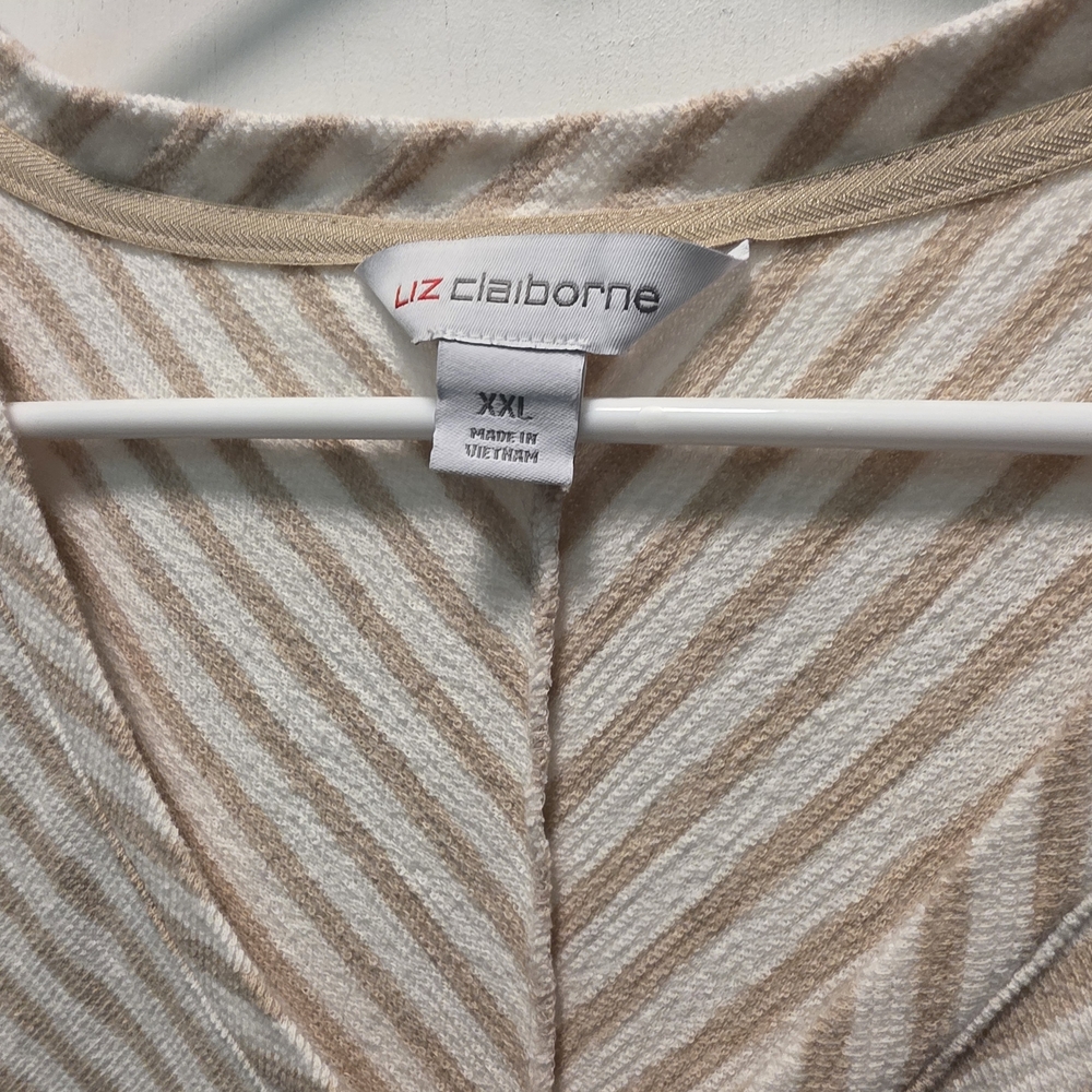 Liz Claiborne Striped Dress XXL